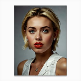 Miley Cyrus Canvas Print