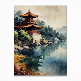 Chinese Pagoda 39 Canvas Print