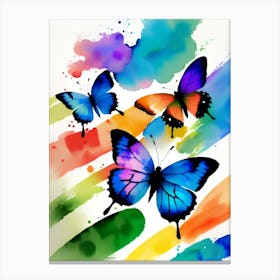 Colorful Butterflies 181 Canvas Print