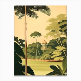 Kep Cambodia Rousseau Inspired Tropical Destination Canvas Print