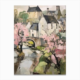 Castle Combe (Wiltshire) Painting 7 Canvas Print