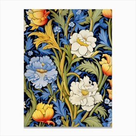 William Morris Floral 1 Canvas Print