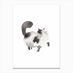 Funny Cat Canvas Print
