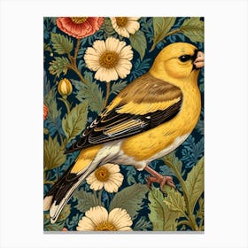 William Morris Goldfinch Canvas Print