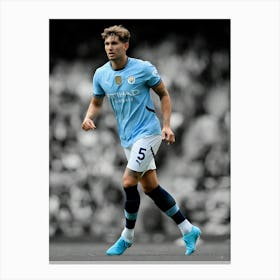 John Stones Of Manchester City Canvas Print