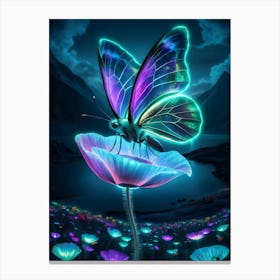 Butterfly Hd Wallpaper 1 Canvas Print