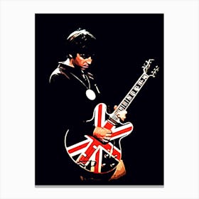 rockstar Noel Gallagher oasis music band Canvas Print