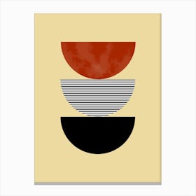 Minimalist Geometry Canvas Print