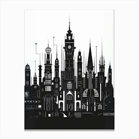 Cityscape 2 Canvas Print