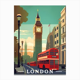 London Travel Canvas Print