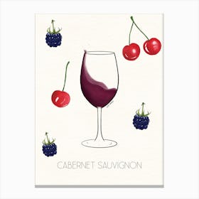 Cabernet Sauvignon Canvas Print