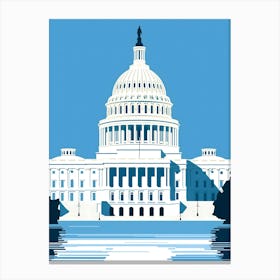 United States Capitol Building Canvas Print