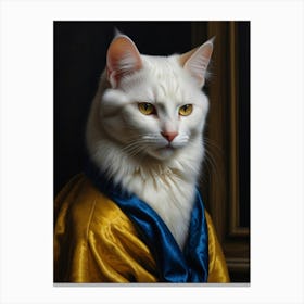 Cat Portrait 5 Canvas Print