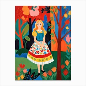 Alice In Wonderland 8 Canvas Print