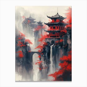 Chinese Pagoda 8 Canvas Print