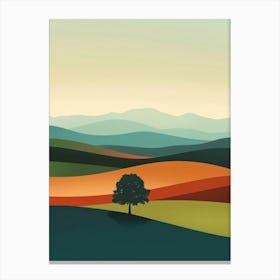 Lone Tree 16 Canvas Print