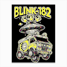 Blink 182 band music Canvas Print