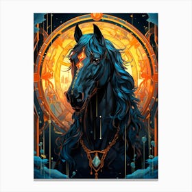 Dark Horse Canvas Print