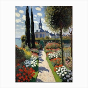Garden Of Claude Monet Canvas Print