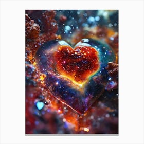 Heart Of Nebula Canvas Print