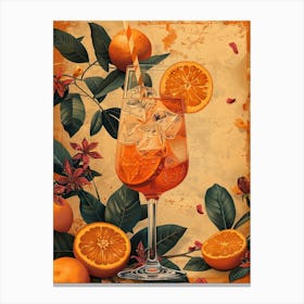 Aperol Spritz Art Print 131 Canvas Print