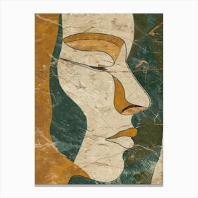 Face Of A Woman 60 Canvas Print