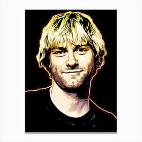 Pop Art Kurt Cobain Stampe su tela