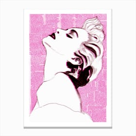 True Pink Canvas Print