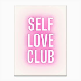 Self Love Club 1 Canvas Print