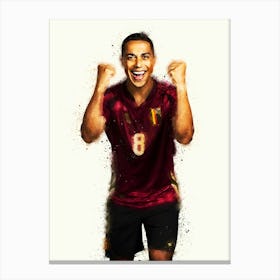 Youri Tielemans Canvas Print