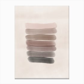 Minimalist Strokes One Canvas Print