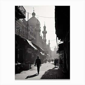 Cairo, Egypt, Black And White Photography 3 Canvas Print