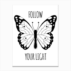 Follow Your Light Canvas Print