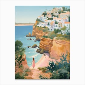 Algarve Portugal 2 Illustration Canvas Print