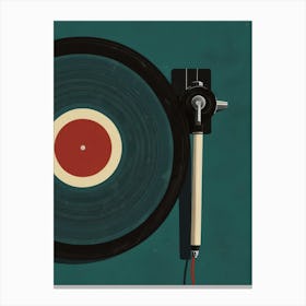 Turntable 2 Canvas Print