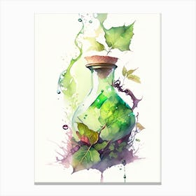 Poison Ivy Potion Pop Art 1 Canvas Print