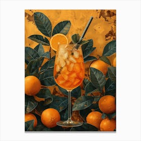 Tequila Cocktail 17 Canvas Print