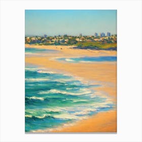 Coolangatta Beach Australia Monet Style Canvas Print
