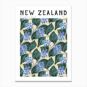 New Zealand Florals | Chatham Island Forget-Me-Not Toile