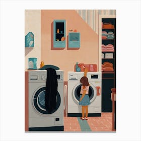 Laundry Room 9 Canvas Print