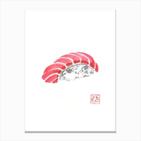 Sushi Canvas Print