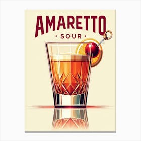 Amaretto Sour 11 Canvas Print