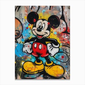 Mickey Mouse 2 Canvas Print