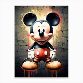 Mickey Mouse Canvas Print