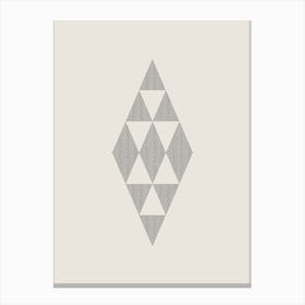 Abstract Diamond Three Canvas Print