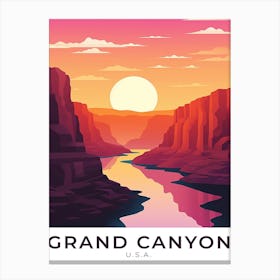 Usa Grand Canyon Travel 1 Canvas Print