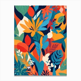 Tropical Pattern Canvas Print