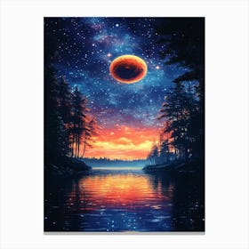 Aliens In The Sky Canvas Print