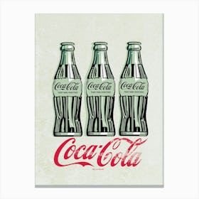 Coca Cola 3 Canvas Print