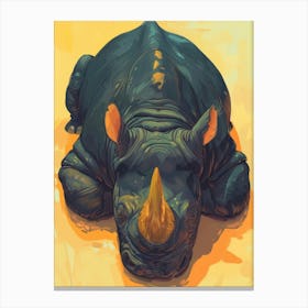 Rhino 3 Canvas Print